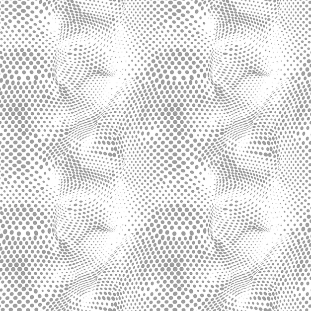 Photo seamless circle halftone pattern design