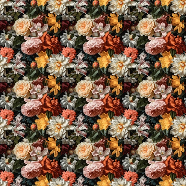 Seamless floral pattern