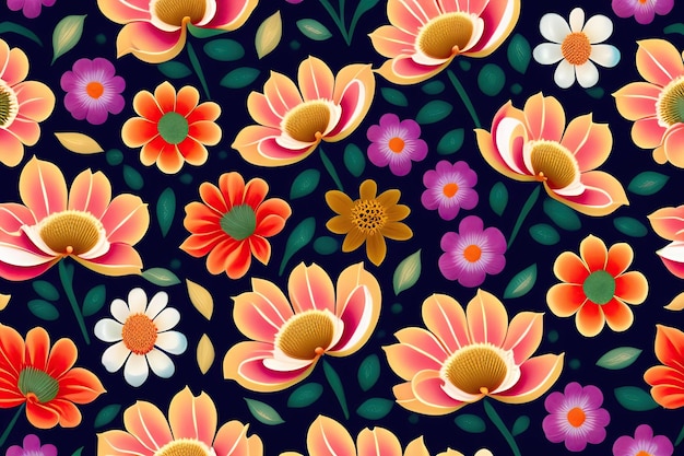 Seamless floral pattern