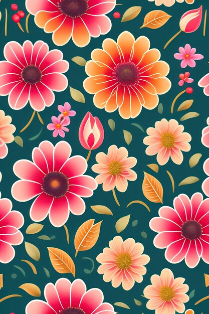 Seamless floral pattern