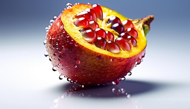 Une séance photo de fruits en gros plan Concept de fruits très détaillé et de qualité HD