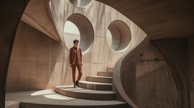 une séance photo pour un magazine de mode