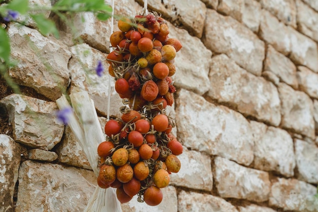 Séchage des tomates cerises