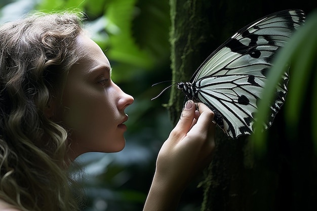 Photo les secrets murmurés des papillons