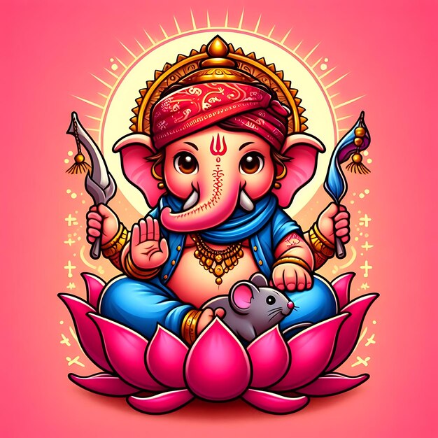 Photo le seigneur baal ganesha