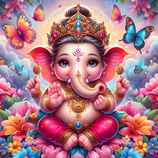 Photo le seigneur baal ganesha