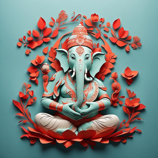 Le seigneur Ganesha est un père.