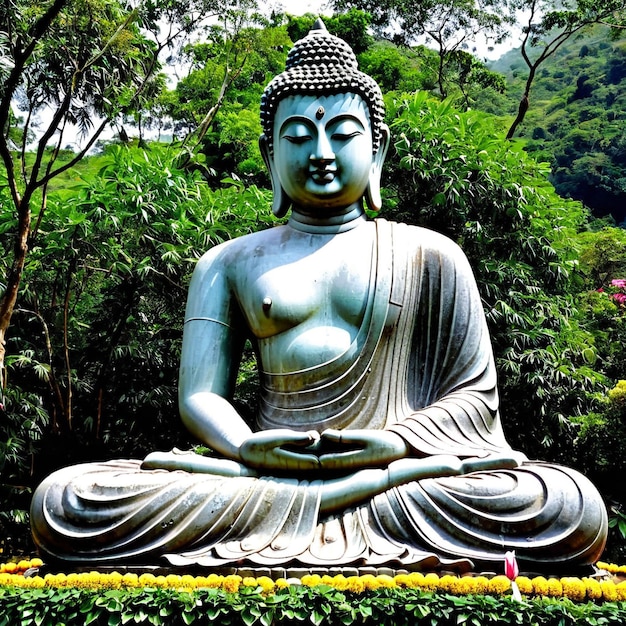 Photo le seigneur gautama bouddha