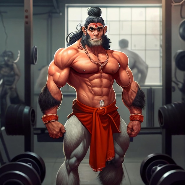 Seigneur Hanuman ai image