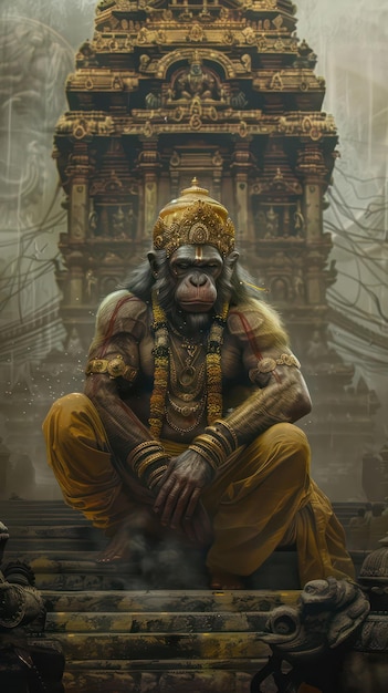 Le seigneur Hanuman.