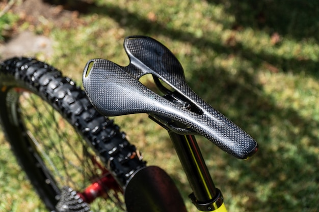 Selle de vélo en fibre de carbone