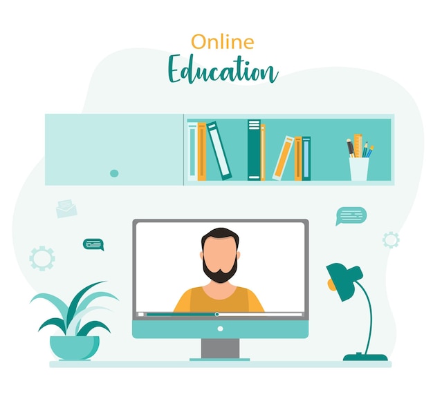 Séminaire éducatif en ligne, cours en ligne