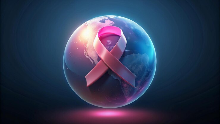 Photo la sensibilisation au cancer du sein