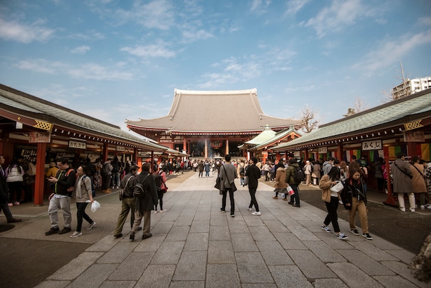 Senso-ji Temple, temple célèbre à Tokyo, Japon.