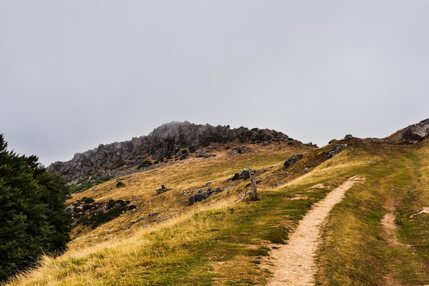 Sentier sur le chemin de Saint-Jacques