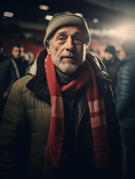 Photo serbie belgrade 27 février 2016 les fans de football au cours des éternels rivaux se sont rencontrés dans l'ia générative