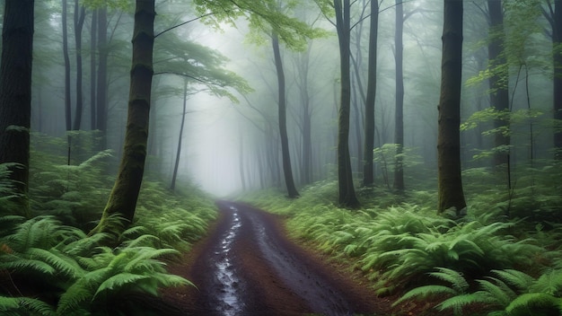 La sérénité dans les bois