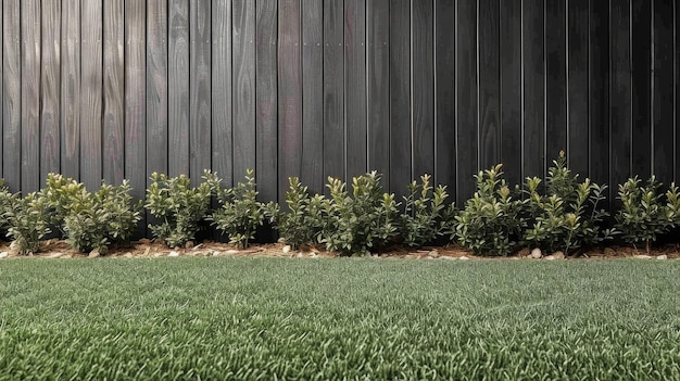 La sérénité dans le jardin vert