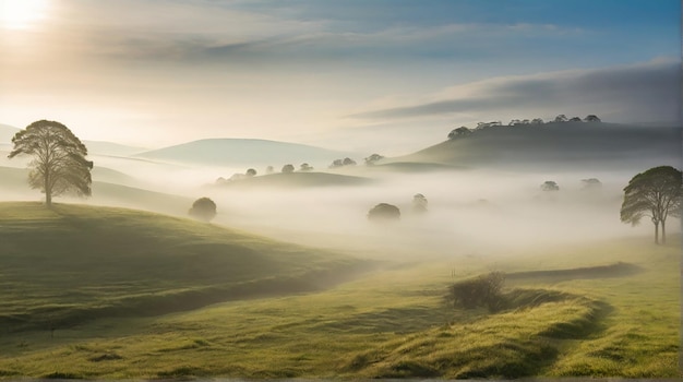 La sérénité de Misty Hill