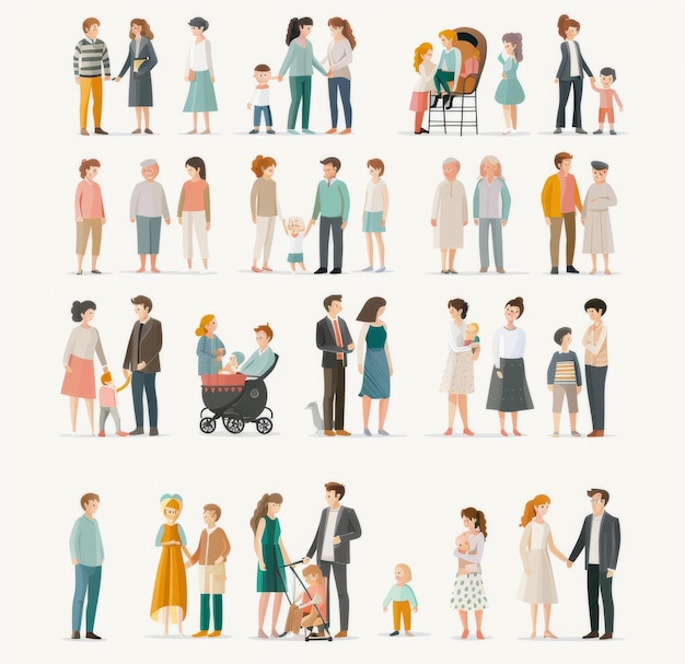 une série de personnes de thes et la plus grande collection mondiale de personnes