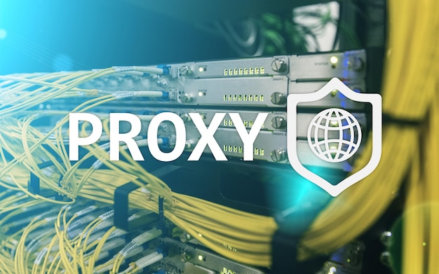 Serveur PROXY VPN Technologie de réseau privé virtuel Cybersécurité