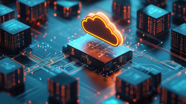 Serveur et réseau de cloud computing