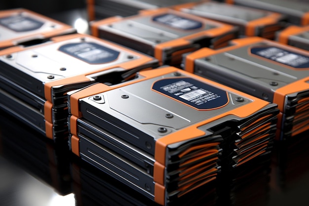 Serveurs fonctionnant avec des disques SSD à état solide pour un accès plus rapide