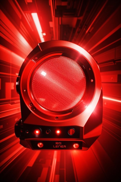 Service de lumière rouge d'urgence