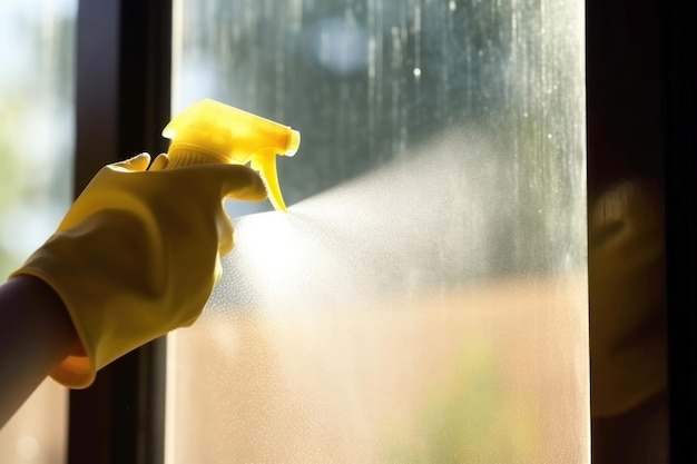 Service de nettoyage de vitres Generate Ai