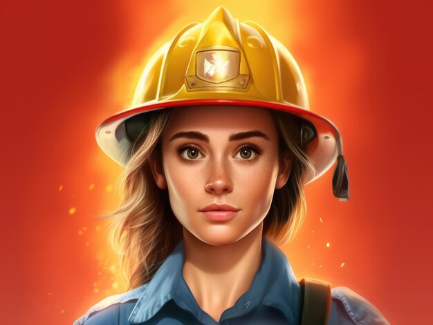 Le service de sauvetage des pompiers héroïques