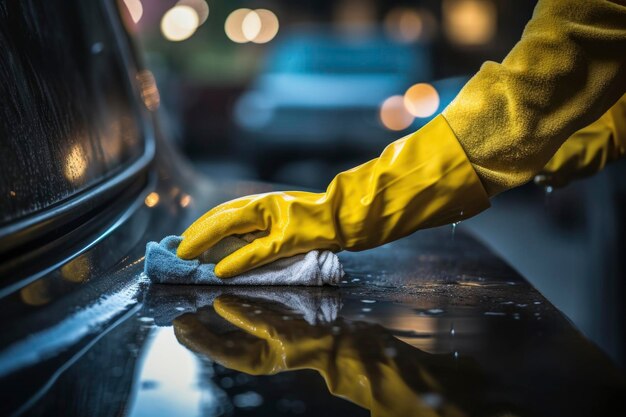 Service de soins de voiture