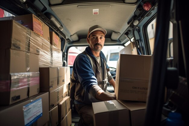 services de courrier reliant les personnes et les entreprises livraison homogène expédition internationale systèmes de suivi avancés et engagement service rapide les colis atteignent le destinataire rapidement et de manière fiable