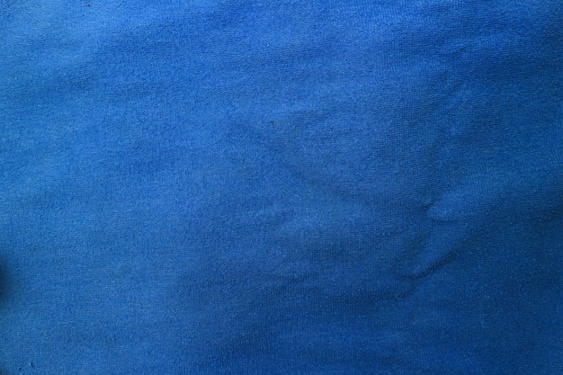 Photo serviette de bain sèche bleue texturée