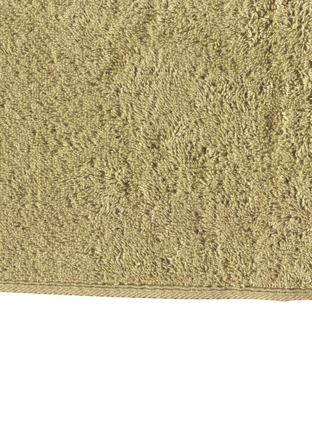 Serviette brune texturée closeup Serviette brune textures fond de tissu Serviette brune texture isolé sur fond blanc