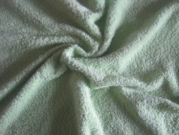 Serviette éponge vert clair couleur fond de texture serviette éponge