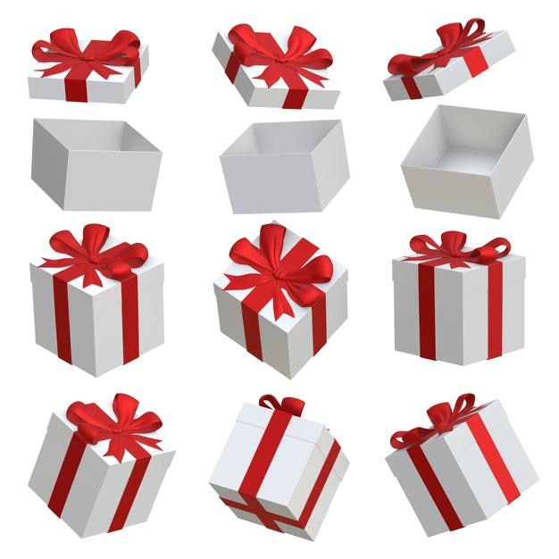 Set de boîtes à cadeaux