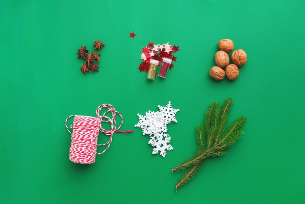 Set de Noël décor naturel pour les cadeaux