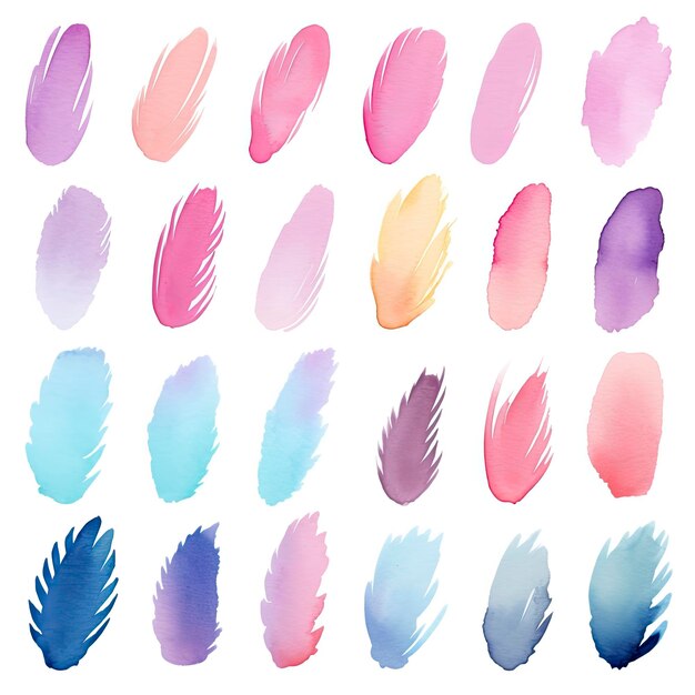 Set de plumes à aquarelle