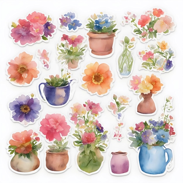 Set de pots à fleurs