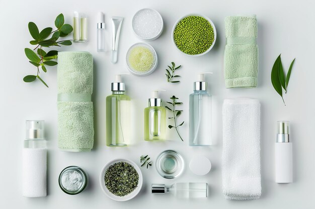 Set de produits de spa et de soins de beauté