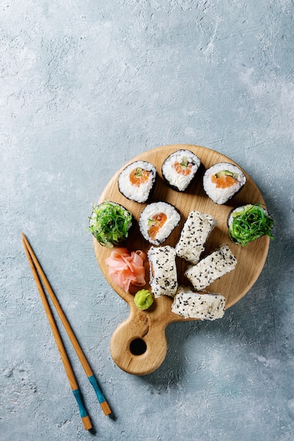 Set de rouleaux de sushi