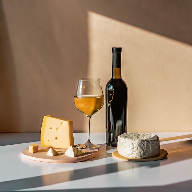 Set de vin et de fromage