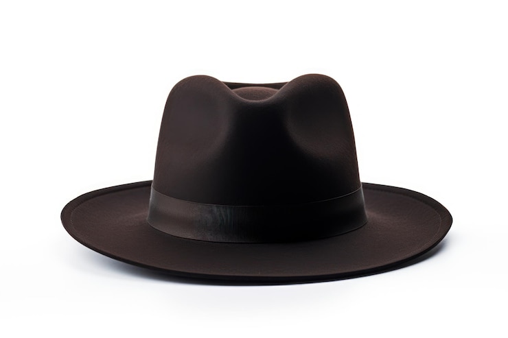 Photo un seul chapeau isolé sur fond blanc