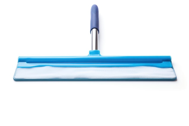 Photo un seul squeegee isolé sur fond blanc