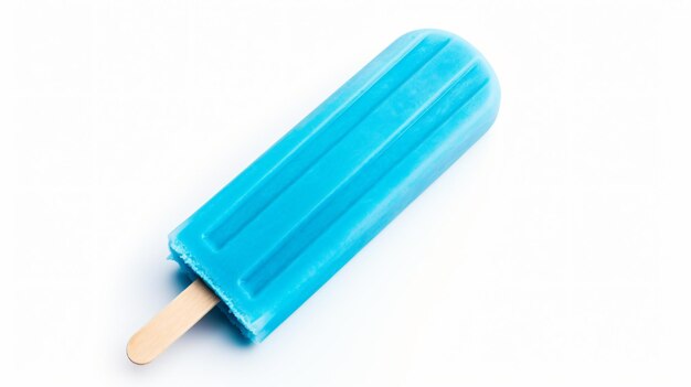 Une seule glace bleue