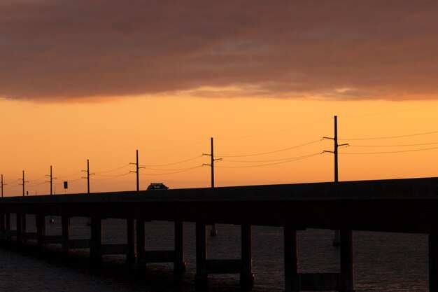 Le Seven Mile Bridge est un pont célèbre des Florida Keys.