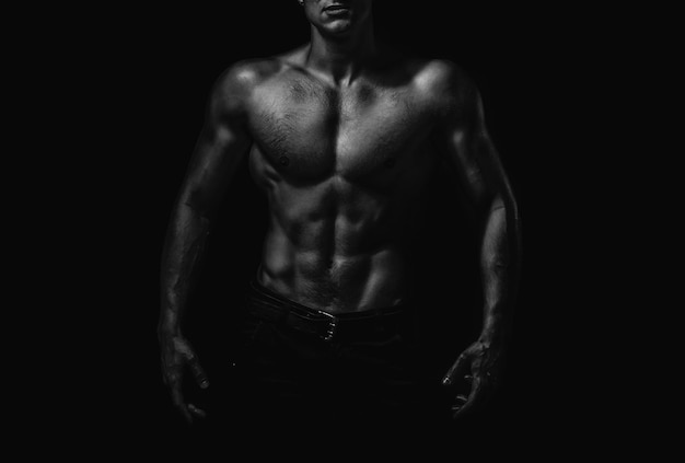 Sexy sport muscle fit mec dépouillé torse nu homme mâle abs et corps homme nu torse masculin nu sexy b