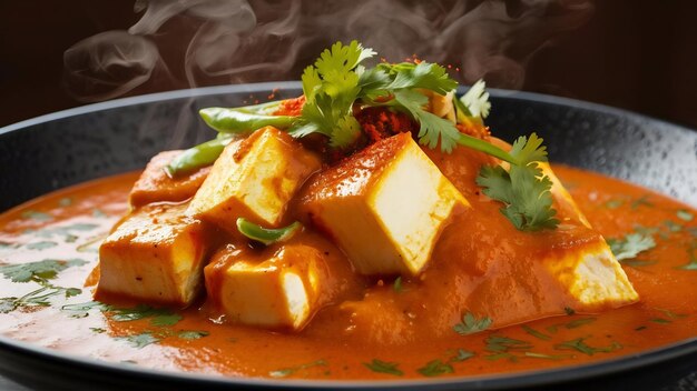 Le shahi paneer ou le paneer kadai