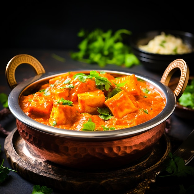 Shahi Paneer, un plat principal indien