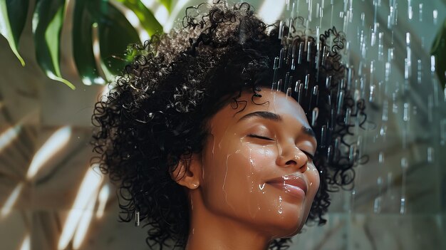 Shampooing à la menthe pour revitaliser le cuir chevelu